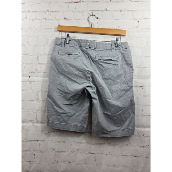 Faded Glory Shorts Womens Size 4 Gray Casual Chino Preppy - Picture 2 of 7